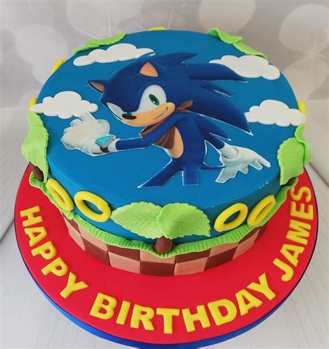 Sonic Cake Sonic Birthday Parties Sonic Birthday Sonic Birthday Cake