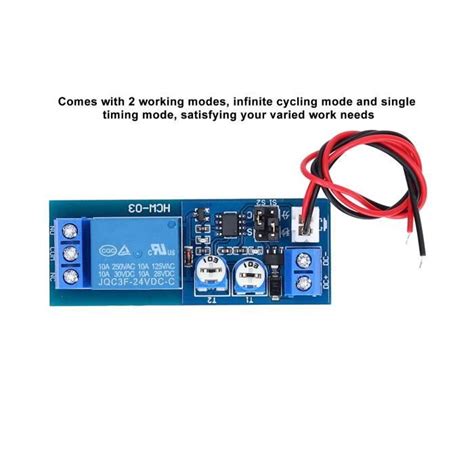 Carte De Retard Module De Relais Carte De Temporisation R Glable Cycle