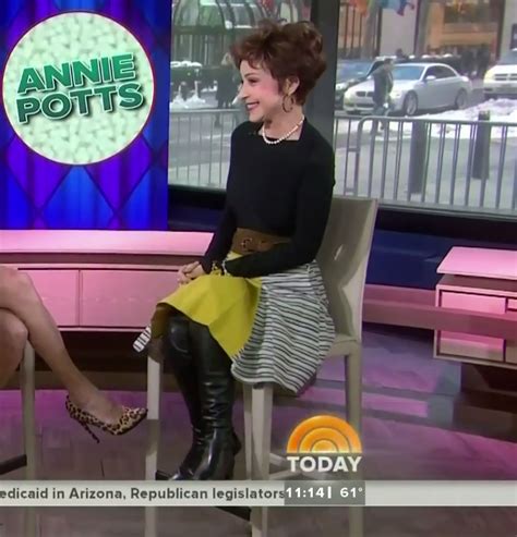 The Appreciation Of Booted News Women Blog Actress Annie Potts Wears