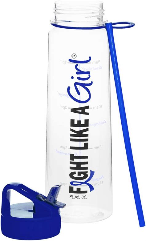 Fight Like A Girl Slimkim II Botella De Entrenamiento Para Deportes