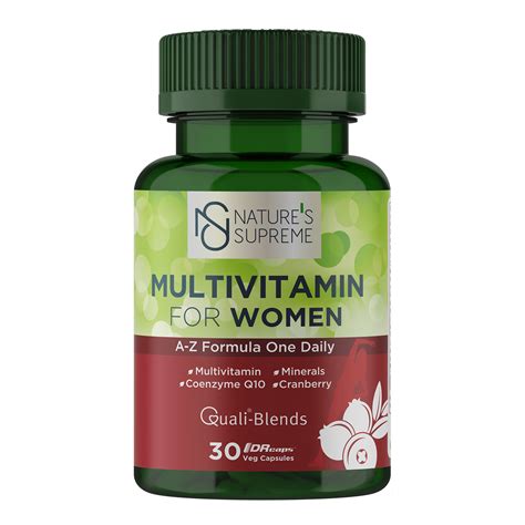 Multivitamin For Women Nature S Suppreme