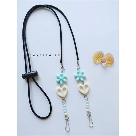 Jual Strap Masker In Kalung Dan Konektor Atau Pengait Masker