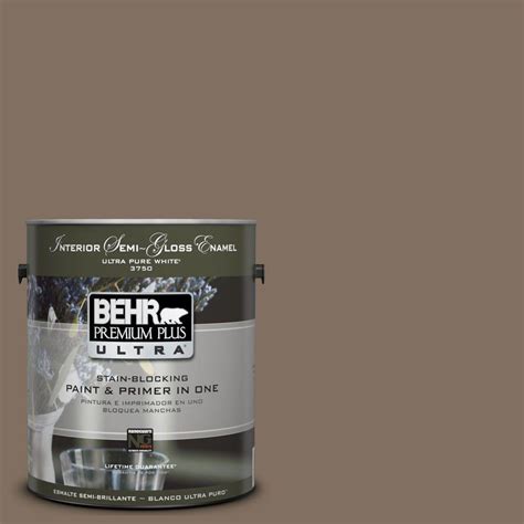 Behr Premium Plus Ultra Gal Ul Mocha Latte Interior Semi