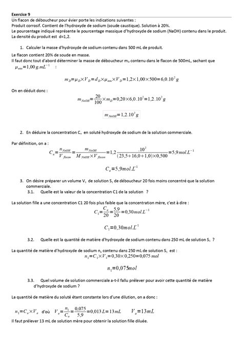 Grandeurs Physiques Li Es La Quantit De Mati Re Dyrassa