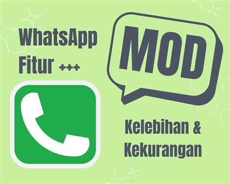 Review WhatsApp MOD dan Link download update terbaru 2024
