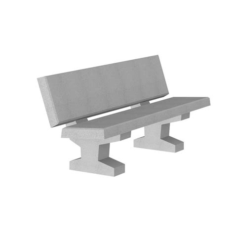 Banc DENVER 175cm en béton Bancs banquettes fauteuils