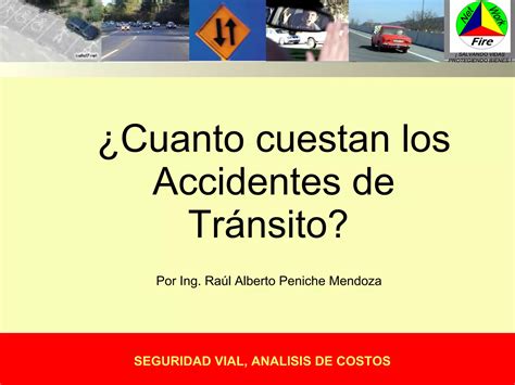 Networkvial 1costo De Accidentes Viales Networkfire Ppt