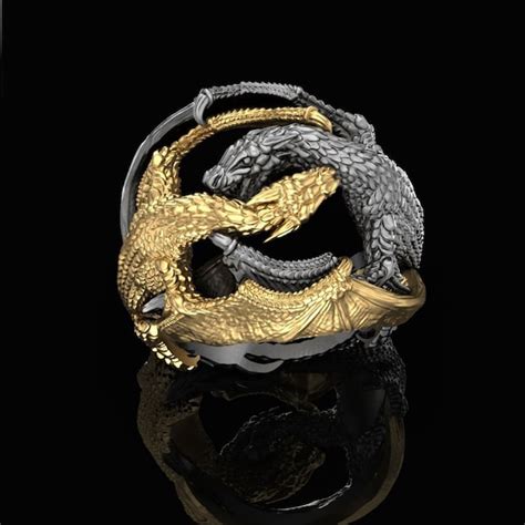 Dragon Ring Etsy