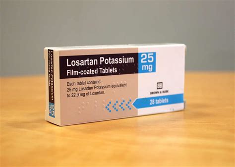 Losartan Tablet Brown And Burk Uk