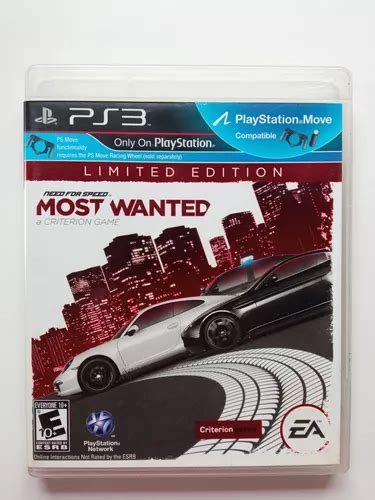 Jogo Need For Speed Most Wanted Limited Edition Ps3 Original MercadoLivre