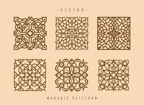 arabic pattern art middle eastern style pattern 27809667 Vector Art at ...