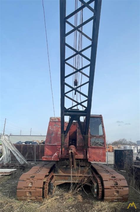 1961 Link Belt LS 98 27 Ton Lattice Boom Crawler Crane CranesList ID