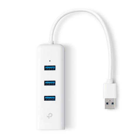 Adaptador Rede Gigabit Hub Portas Usb Tp Link Ue