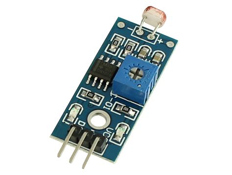 Módulo Sensor de Luz LDR 3 Pinos AutoCore Robótica Arduino em