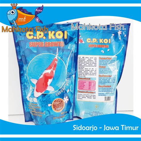 Pakan KOI CP Koi 1kg CP Koi CP Petindo Makankan Ikan Koi