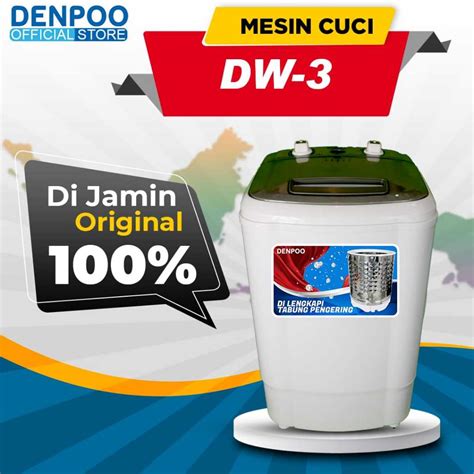 Jual Denpoo Mesin Cuci Mini Kapasitas Kg Pencuci Pengering