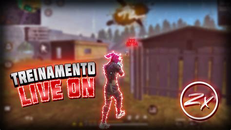 Free Fire Ao Vivo Treinando A Mira Jogando X Apostadojogando X