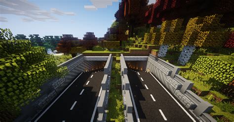 Both Highway Tunnels Are Done Rminecraft