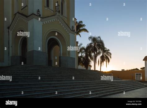 Araxa MG Brazil April 19 2019 Main church Igreja Matriz São