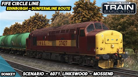 Train Simulator Classic Ap Class 37 6d71 Linkswood Mossend Youtube