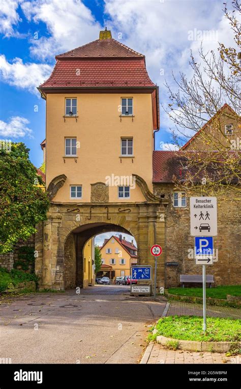 The Neues Heilbronner Tor New Heilbronn Gate An Old Historic Town