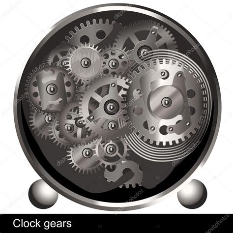 Clock Gears Stock Vector By ©stiven 33166615