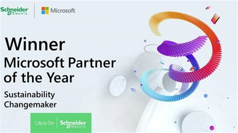 Schneider Electric Recognized As Microsoft Sustainability