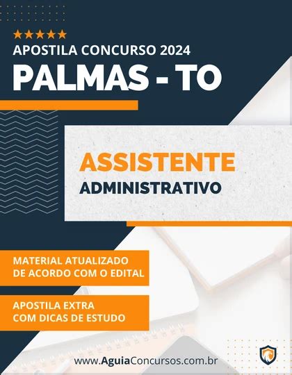 Apostila Assistente Administrativo Prefeitura De Palmas To