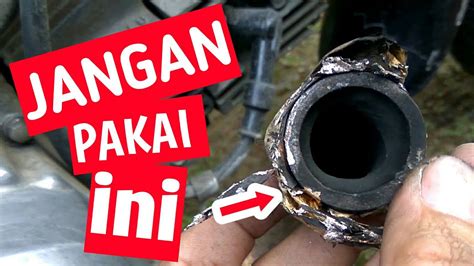 CARA TUTORIAL MENGATASI BOCOR PADA KNALPOT MOTOR YUSUF MOTOBOY YouTube