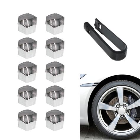 Amazon Fogfar Pcs Car Tire Screw Caps Mm Wheel Lug Nut