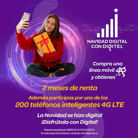 Digitel Lanza Promoción Navideña Que Estará Activa Hasta El 6 De Enero