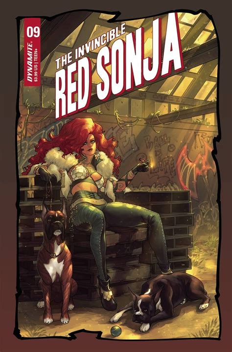 Invincible Red Sonja 9 Cvr Q Foc Hetrick Street Value GoCollect