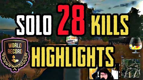 Record Kill Solo Win Pubg Full Game Highlights Youtube