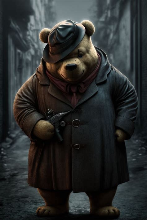 Winnie the Pooh | Animal portraits art, Bear artwork, Animal ...
