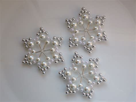 Diy Beaded Snowflake Artofit