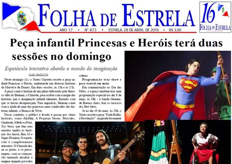 Blog do Airton Notícias de Estrela RS Jornal Folha de Estrela