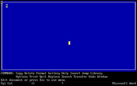 Ms Dos Application Microsoft Word 50 Free Download Borrow And