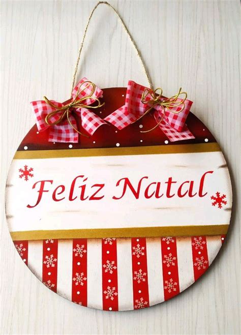 Guirlanda Feliz Natal Mdf Elo Produtos Especiais