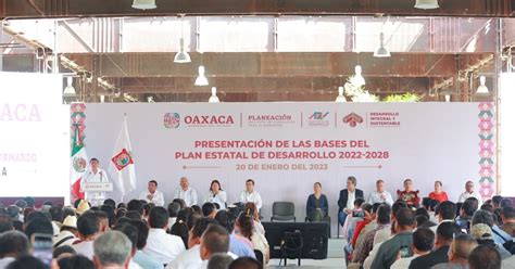 Presenta Gobierno De Oaxaca Ejes Para Construir El Plan Estatal De