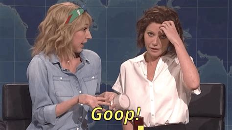 Gwyneth Paltrow Goop  By Saturday Night Live Find And Share On Giphy