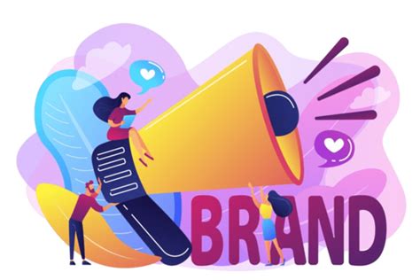 Awareness Campaign Vector Png Images Marketers With Megaphone Conducting Brand Awareness