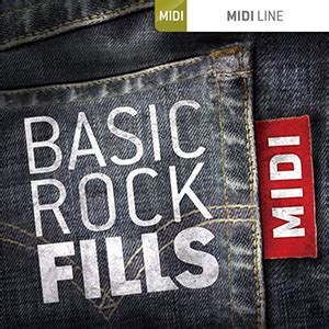 TOONTRACK DRUM MIDI BASIC ROCK FILLS Rock ON Line EStore