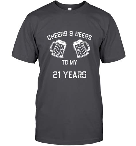 Cheers Beers To My 21 Years T Shirt T Shirt Ateelove