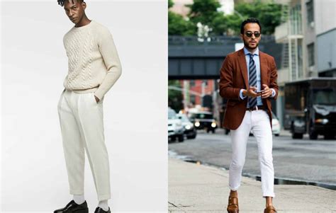 Ways To Style White Pants And White Trousers If Youre A Guy Kemi Filani