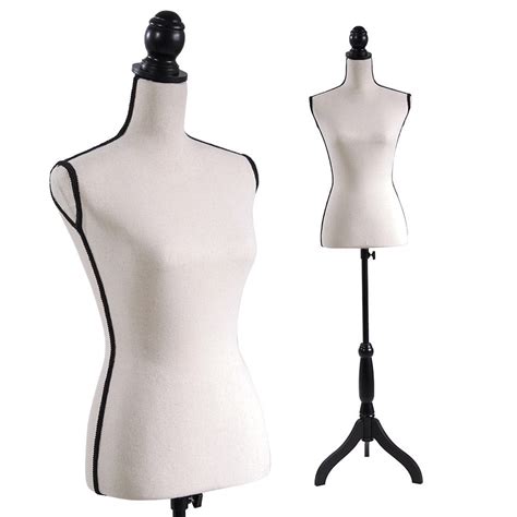 Bestmassage Mannequin Torso Manikin Dress Form Female Dress Model Torso