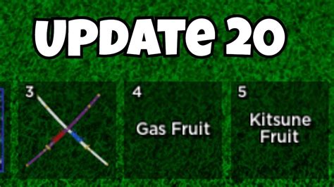 Blox Fruits Update 20 Release Date Is Youtube