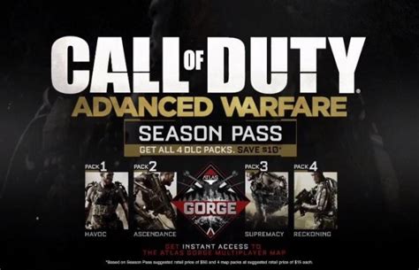 Advanced Warfare Dlcs Are Called Havoc Ascendance Supremacy