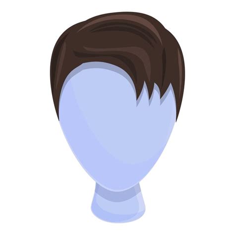 Premium Vector False Wig Icon Cartoon Of False Wig Vector Icon For