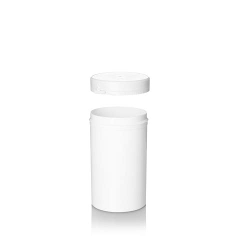 Ml White Pp Tamper Evident Snapsecure Jar Cambrian Packaging