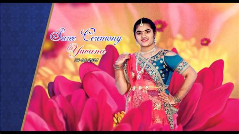 Canvera Latest Album Design X Yuvana Saree Ceremony Apple